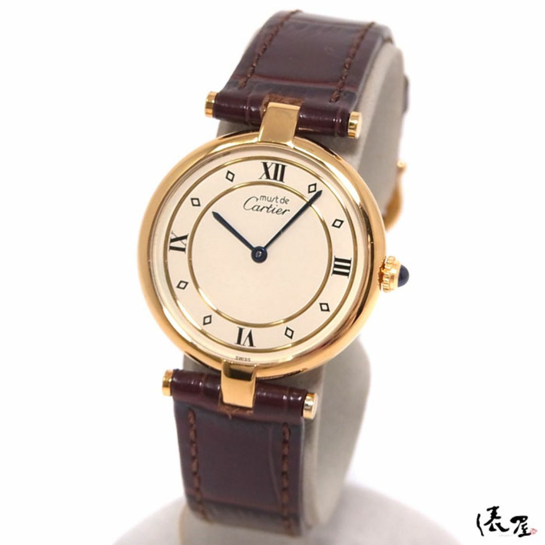 Cartier(カルティエ)の【極美品】カルティエ マストヴァンドーム LM 4ローマン ラージサイズ メンズ ヴィンテージ Cartier 時計 腕時計 中古【送料無料】 メンズの時計(腕時計(アナログ))の商品写真