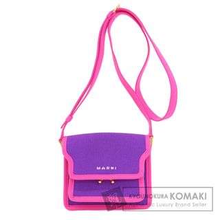 マルニ(Marni)のMARNI ロゴ ショルダーバッグ キャンバス レディース(ショルダーバッグ)