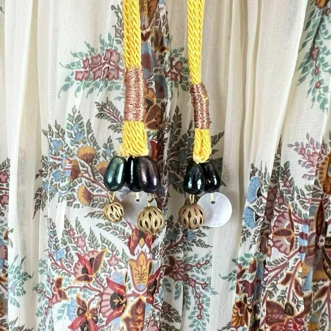 ETRO(エトロ)の美品 大きめ ETRO エトロ シルク 総柄 フレアスカート 花柄 ペイズリー レディースのスカート(ロングスカート)の商品写真