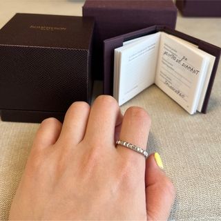 BOUCHERON  ブシュロン クルドパリ リング ミディアム 60 プラチナ