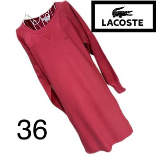 ラコステ(LACOSTE)のラコステ☆美スタイル☆ワンピース☆36(ひざ丈ワンピース)