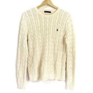 Ralph Lauren - RalphLauren(ラルフローレン) 長袖セーター サイズL メンズ美品  - アイボリー クルーネック