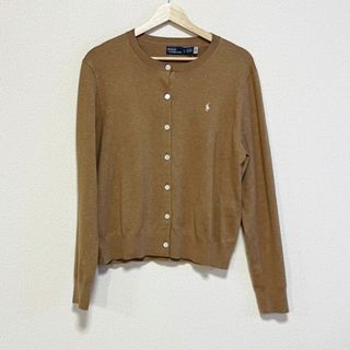 POLO RALPH LAUREN - POLObyRalphLauren(ポロラルフローレン) カーディガン レディース美品  - ブラウン 長袖