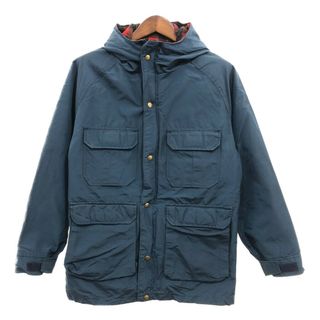 ウールリッチ(WOOLRICH)の70年代 USA製 WOOLRICH ウールリッチ マウンテンパーカー アウトドア アメカジ ネイビー (メンズ M) 中古 古着 P9423(マウンテンパーカー)