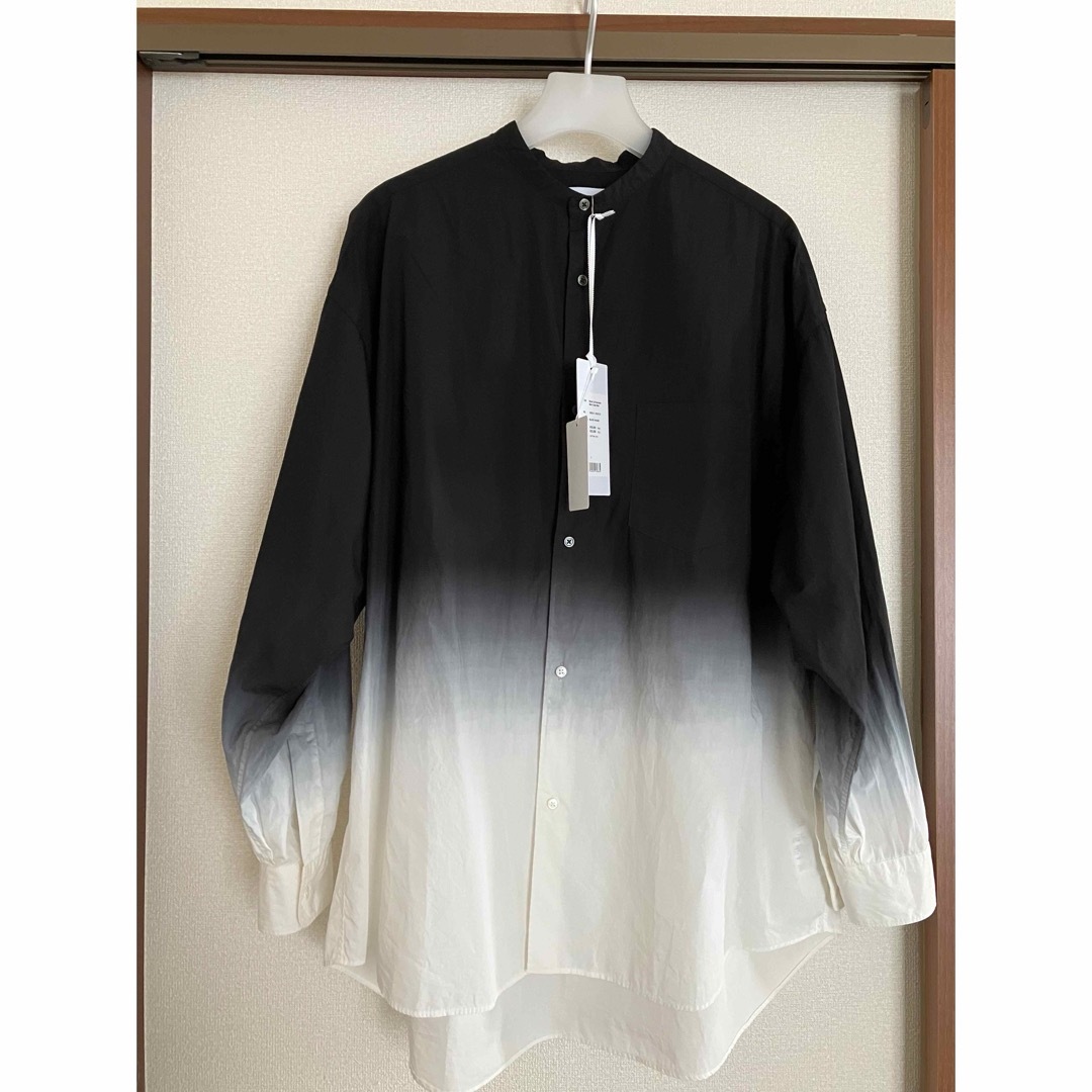 Graphpaper(グラフペーパー)のBroad L/S Oversized Band Collar Shirt 1 メンズのトップス(シャツ)の商品写真