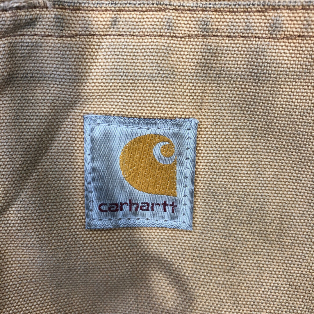 carhartt(カーハート)のCarhartt カーハート アクティブジャケット ワーク ダック地 ブラウン (メンズ XL相当) 中古 古着 P9650 メンズのジャケット/アウター(その他)の商品写真