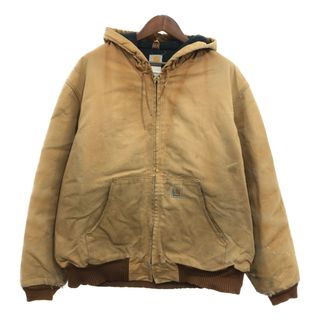 カーハート(carhartt)のCarhartt カーハート アクティブジャケット ワーク ダック地 ブラウン (メンズ XL相当) 中古 古着 P9650(その他)