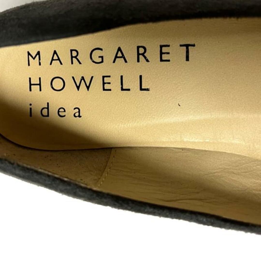 MARGARET HOWELL(マーガレットハウエル)のMargaretHowell(マーガレットハウエル) パンプス 22 1/2 レディース - ブルーグレー×グレー スエード レディースの靴/シューズ(ハイヒール/パンプス)の商品写真