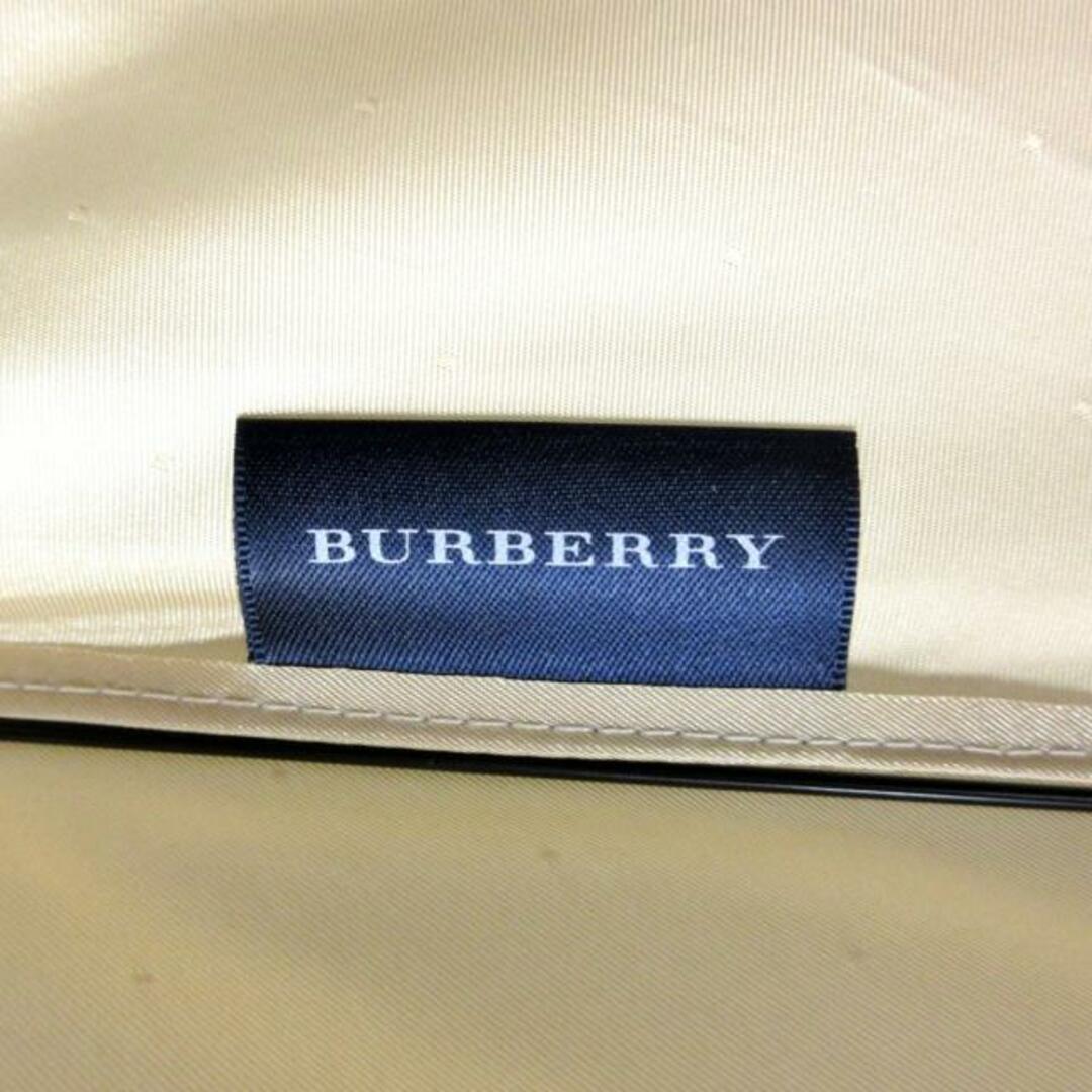 BURBERRY(バーバリー)のBurberry(バーバリー) 折りたたみ傘美品  - ベージュ×黒×レッド ドット柄 化学繊維 レディースのファッション小物(傘)の商品写真