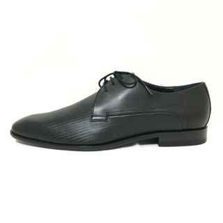 ヒューゴボス(HUGO BOSS)のHUGOBOSS(ヒューゴボス) シューズ 6 1/2 メンズ - 黒 レザー(その他)