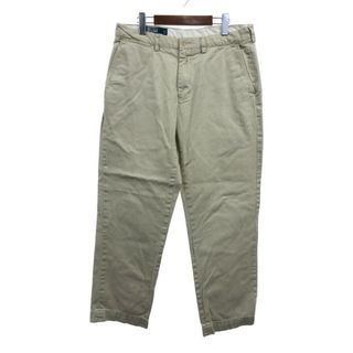 ポロラルフローレン(POLO RALPH LAUREN)のPolo by Ralph Lauren ポロ ラルフローレン PRESTON PANT チノパンツ ポロチノ ベージュ (メンズ 34/32) 中古 古着 Q2578(その他)