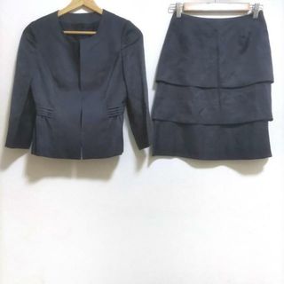 アナイ(ANAYI)のANAYI(アナイ) スカートスーツ レディース美品  - ダークネイビー(スーツ)