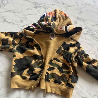 A BATHING APE - A・BATHING APE キッズパーカー