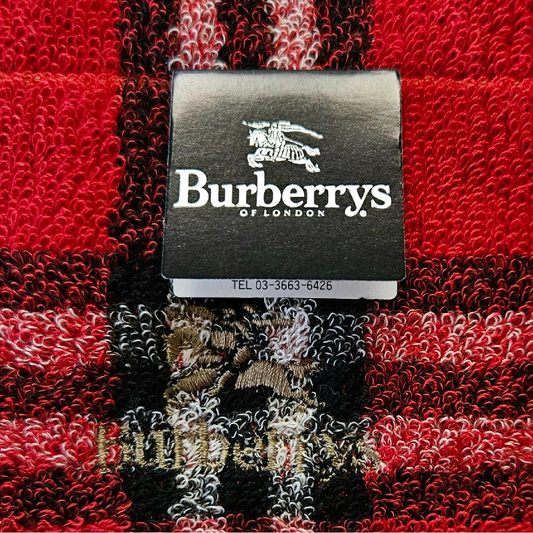 BURBERRY(バーバリー)のBURBERRY バーバリー タオルハンカチ 新品 レディースのファッション小物(ハンカチ)の商品写真