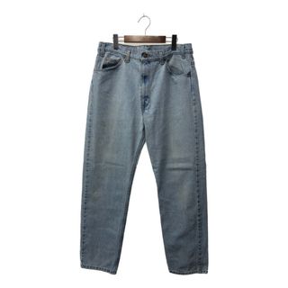 リーバイス(Levi's)のLevi's リーバイス 505 デニムパンツ アメカジ オレンジタブ ブルー (メンズ W38 L32) 中古 古着 Q2643(デニム/ジーンズ)