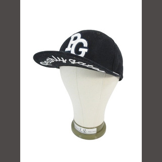 パーリーゲイツ(PEARLY GATES)のPEARLY GATES 帽子 キャップ ロゴ 刺繍 無地 シンプル ブラック(その他)