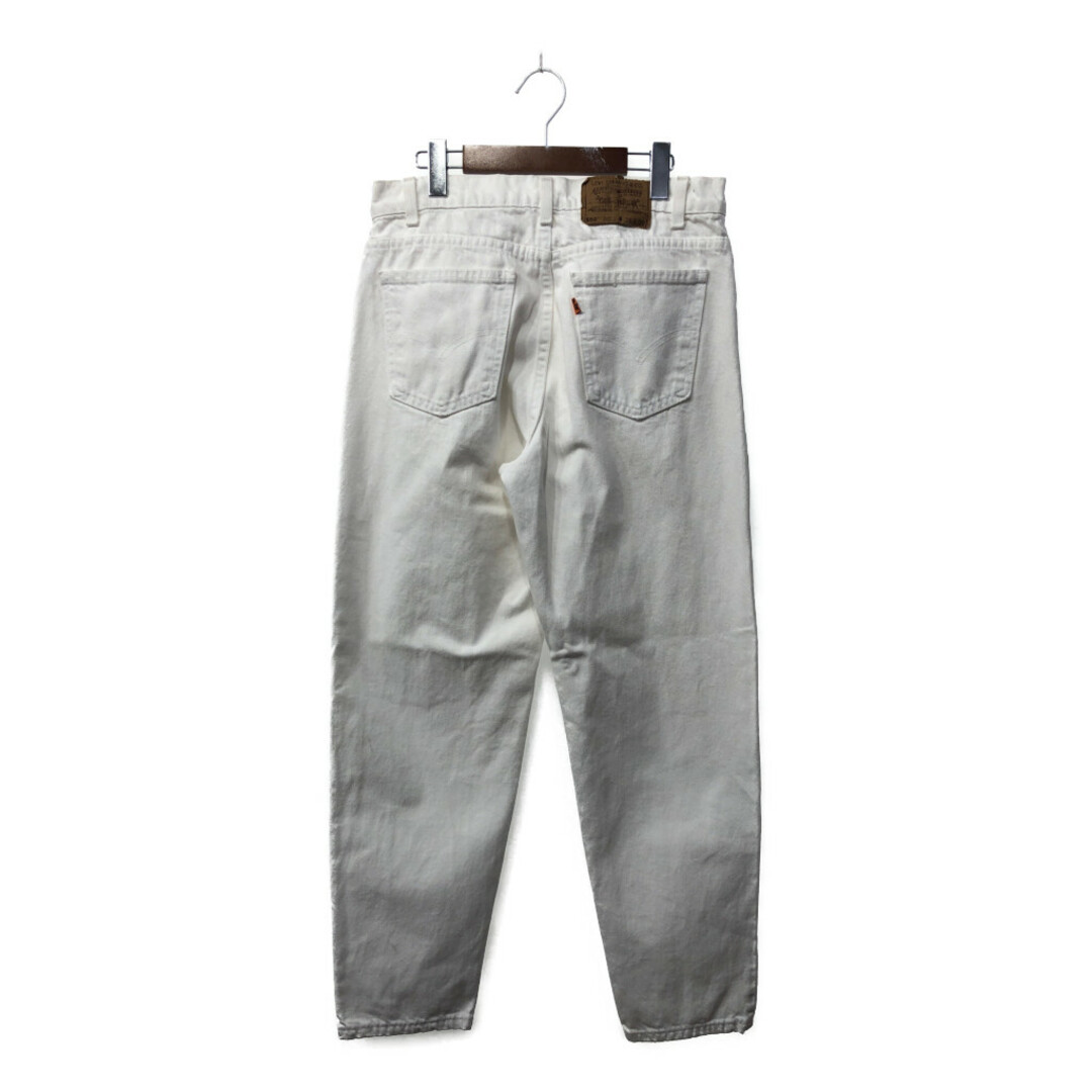 Levi's(リーバイス)のLevi's リーバイス 550 デニムパンツ アメカジ オレンジタブ ホワイト (メンズ W33 L30) 中古 古着 Q2656 メンズのパンツ(デニム/ジーンズ)の商品写真