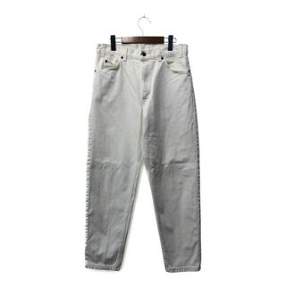 リーバイス(Levi's)のLevi's リーバイス 550 デニムパンツ アメカジ オレンジタブ ホワイト (メンズ W33 L30) 中古 古着 Q2656(デニム/ジーンズ)