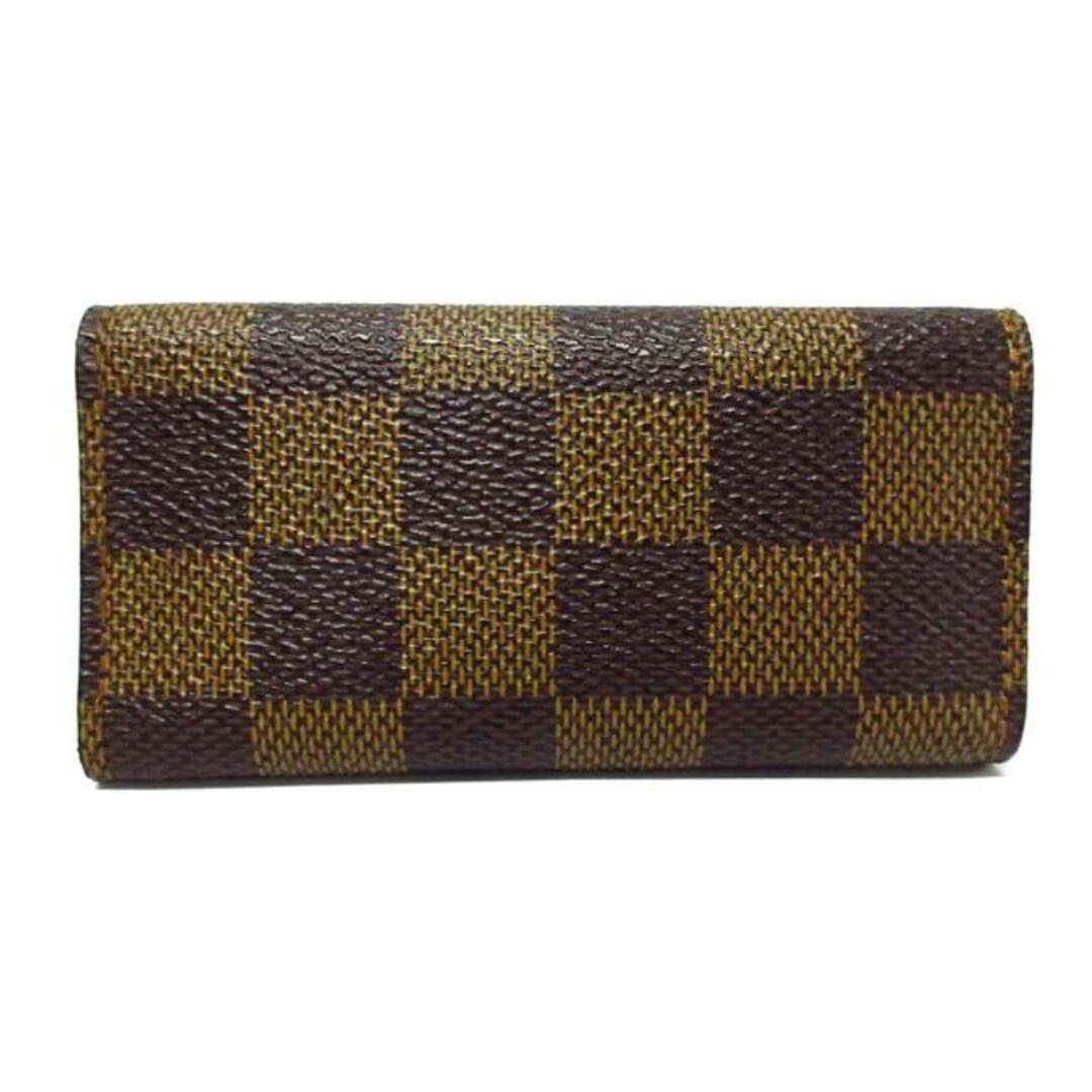 LOUIS VUITTON(ルイヴィトン)のLOUIS VUITTON(ルイヴィトン) キーケース ダミエ美品  ミュルティクレ4 N62631 エベヌ ダミエ･キャンバス レディースのファッション小物(キーケース)の商品写真