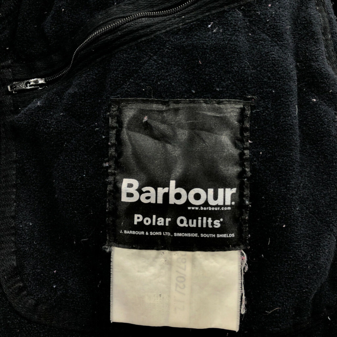 Barbour(バーブァー)のBarbour バブアー ポーラーキルト キルティング ジャケット ネイビー (メンズ L) 中古 古着 Q2664 メンズのジャケット/アウター(その他)の商品写真