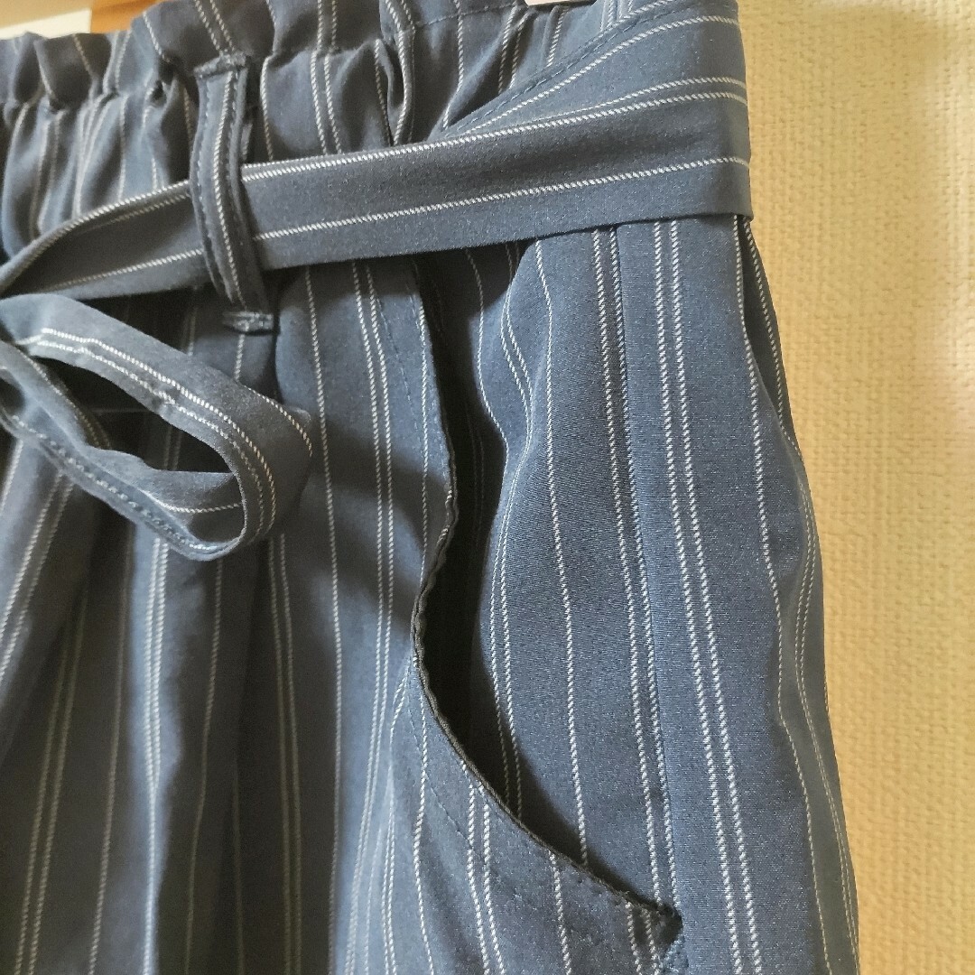 キュロットスカート　ストライプ　size160 キッズ/ベビー/マタニティのキッズ服女の子用(90cm~)(スカート)の商品写真
