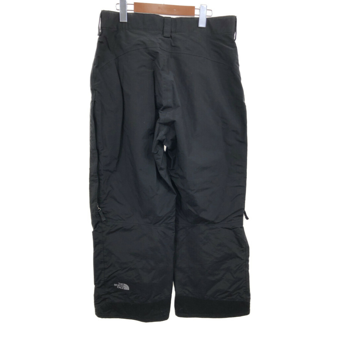 THE NORTH FACE(ザノースフェイス)のTHE NORTH FACE ノースフェイス HYVENT スキーパンツ アウトドア スノースポーツ 防水 ブラック (メンズ M) 中古 古着 Q2708 メンズのパンツ(その他)の商品写真