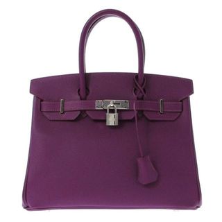 エルメス(Hermes)のHERMES(エルメス) ハンドバッグ美品  バーキン30 アネモネ シルバー金具 ヴォーエプソン(ハンドバッグ)