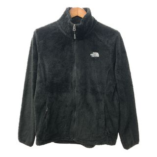 ザノースフェイス(THE NORTH FACE)のTHE NORTH FACE ノースフェイス フリースジャケット アウトドア ブラック (レディース L) 中古 古着 Q2696(その他)