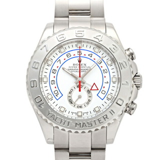 ロレックス(ROLEX)のロレックス ROLEX ヨットマスターII 116689 ホワイト/銀針文字盤 中古 腕時計 メンズ(腕時計(アナログ))