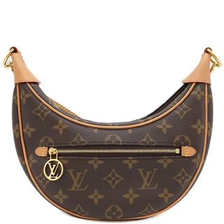 ルイヴィトン(LOUIS VUITTON)のルイヴィトン LOUIS VUITTON 2WAYバッグ ループ モノグラムキャンバス モノグラム ゴールド金具 茶  M81098 RFID【中古】(その他)