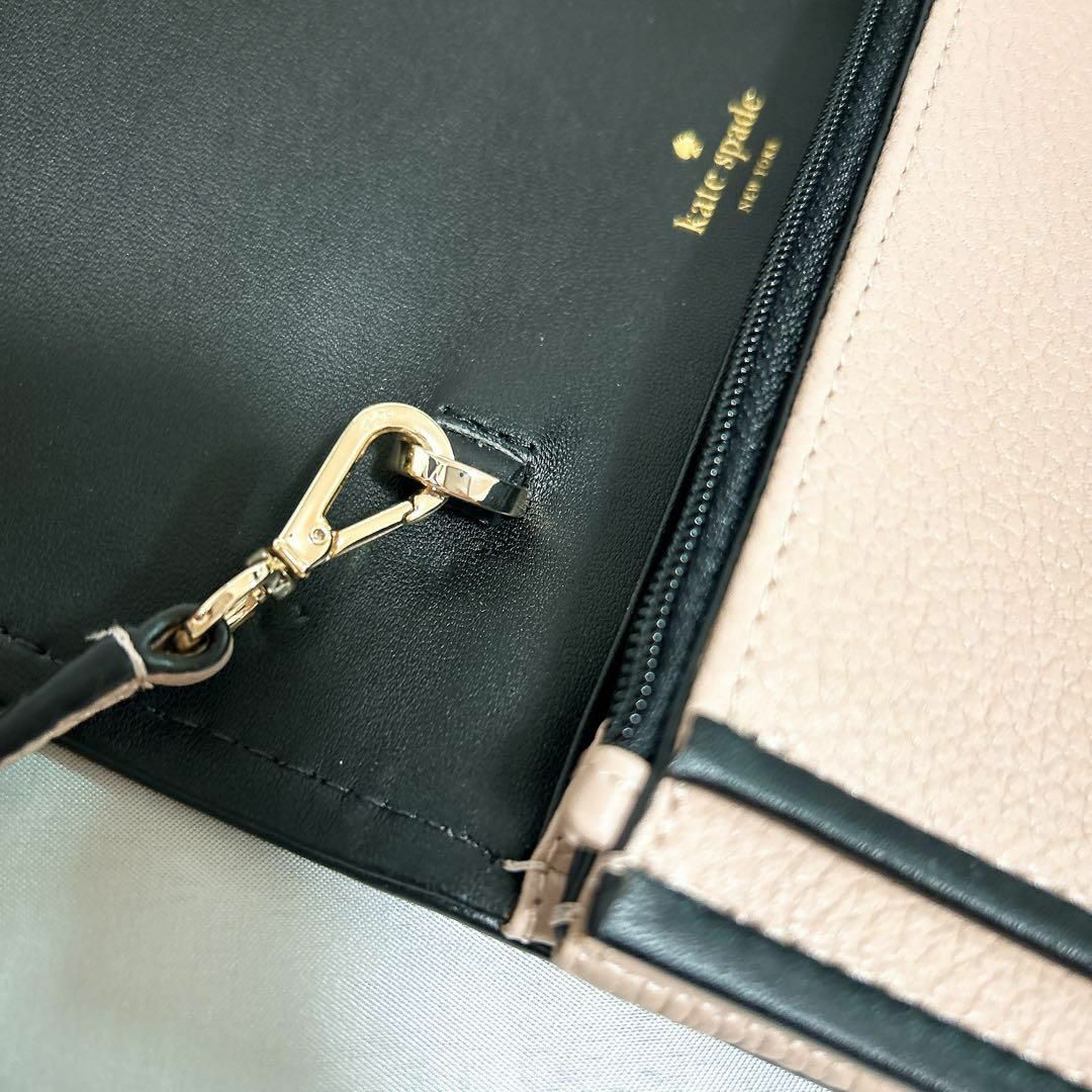 kate spade new york(ケイトスペードニューヨーク)のKatespade ケイトスペード 財布 ショルダー バック ストラップ レザー レディースのバッグ(ショルダーバッグ)の商品写真