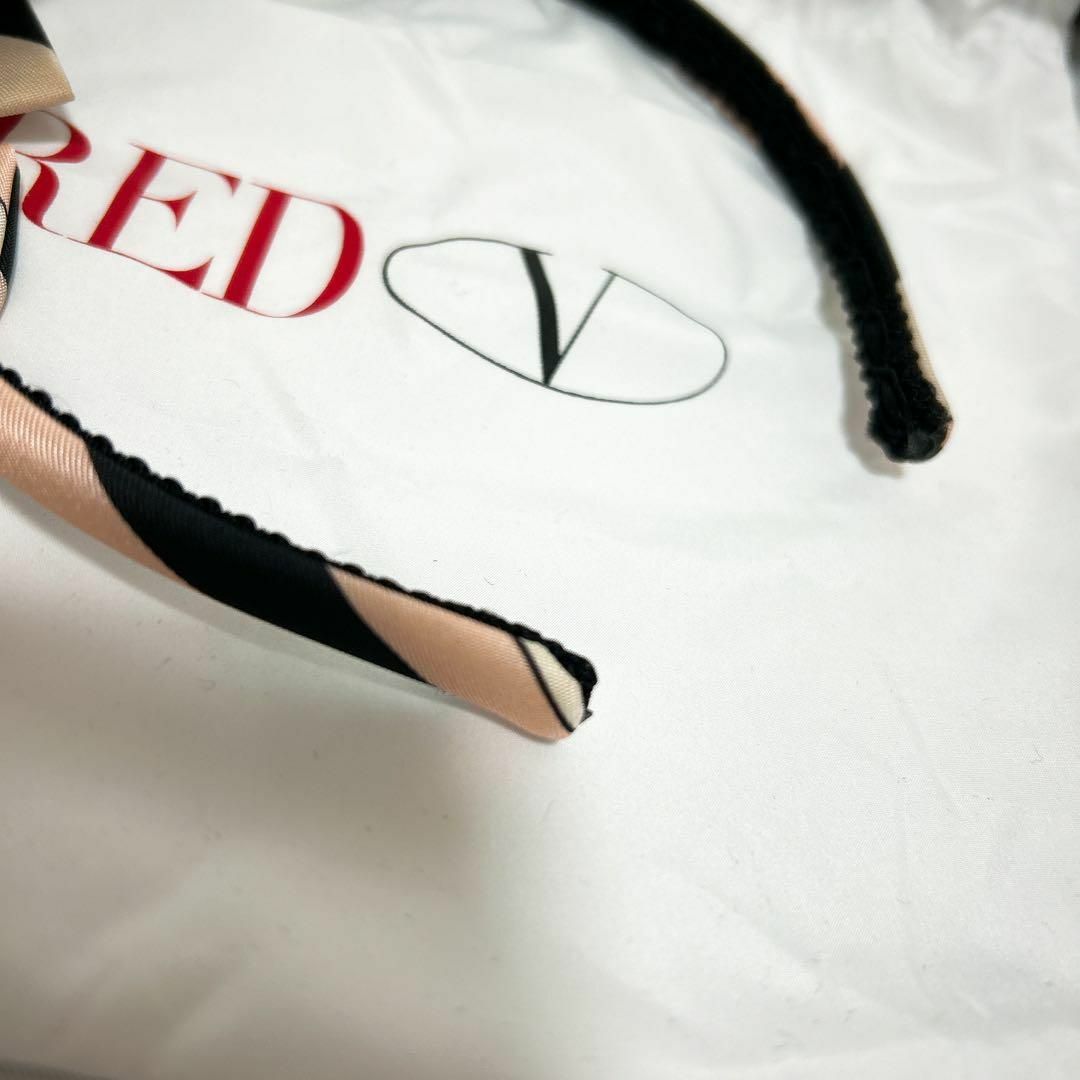RED VALENTINO レッドヴァレンティノ ナイロン リボン カチューシャ RED VALENTINO レッドヴァレンティノ ナイロン リボン カチューシャ