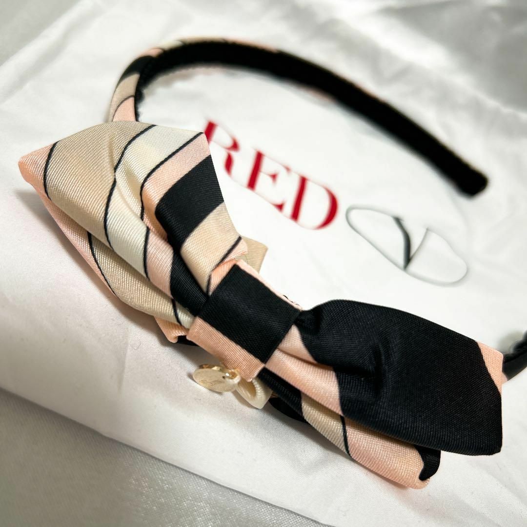 RED VALENTINO レッドヴァレンティノ ナイロン リボン カチューシャ RED VALENTINO レッドヴァレンティノ ナイロン リボン カチューシャ