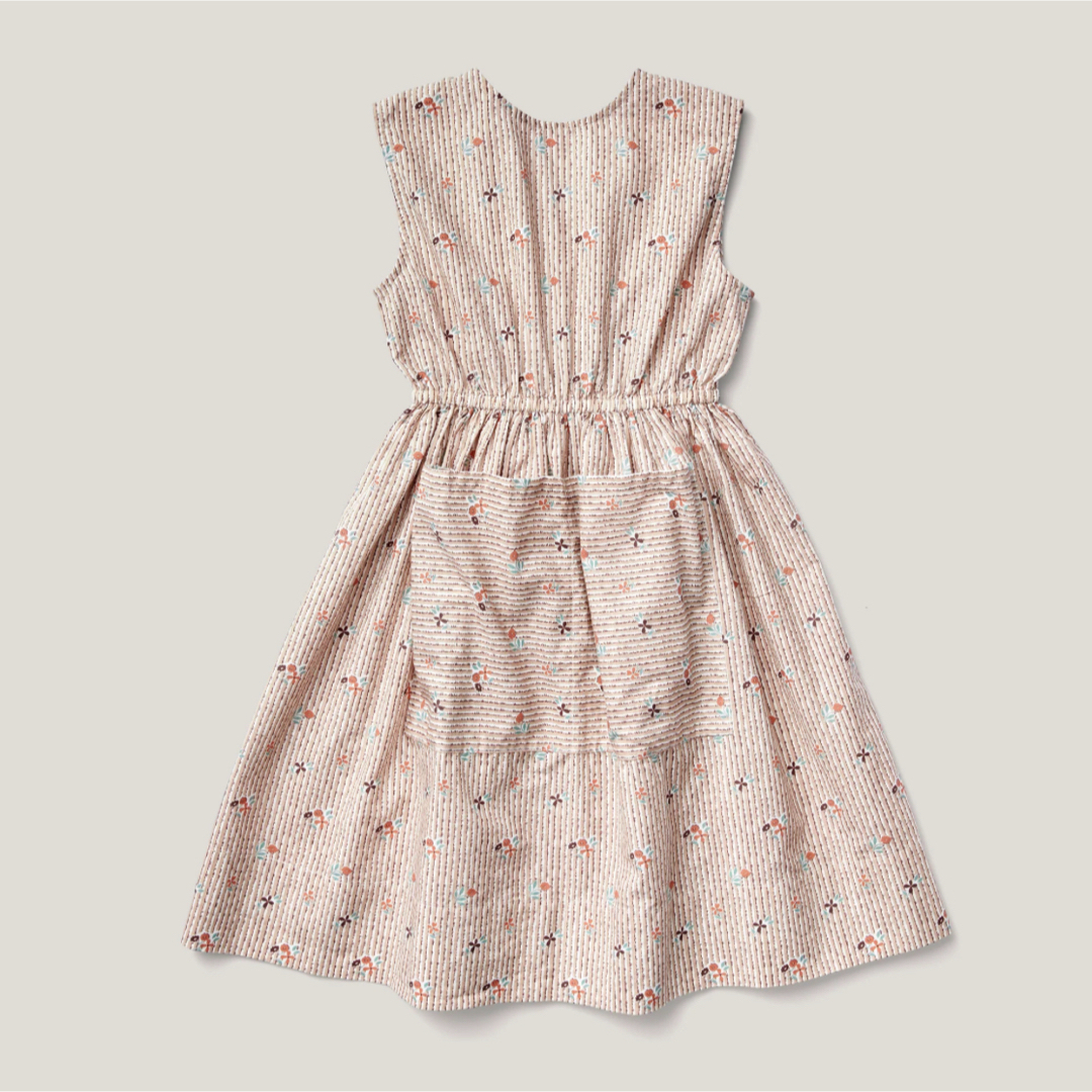 SOOR PLOOM(ソーアプルーム)のOrla Dress, Flower Ribbon Print キッズ/ベビー/マタニティのキッズ服女の子用(90cm~)(ワンピース)の商品写真