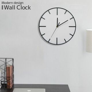 壁掛け時計 おしゃれ セメント吹付け 木製 29.5cm BT-150WH(掛時計/柱時計)