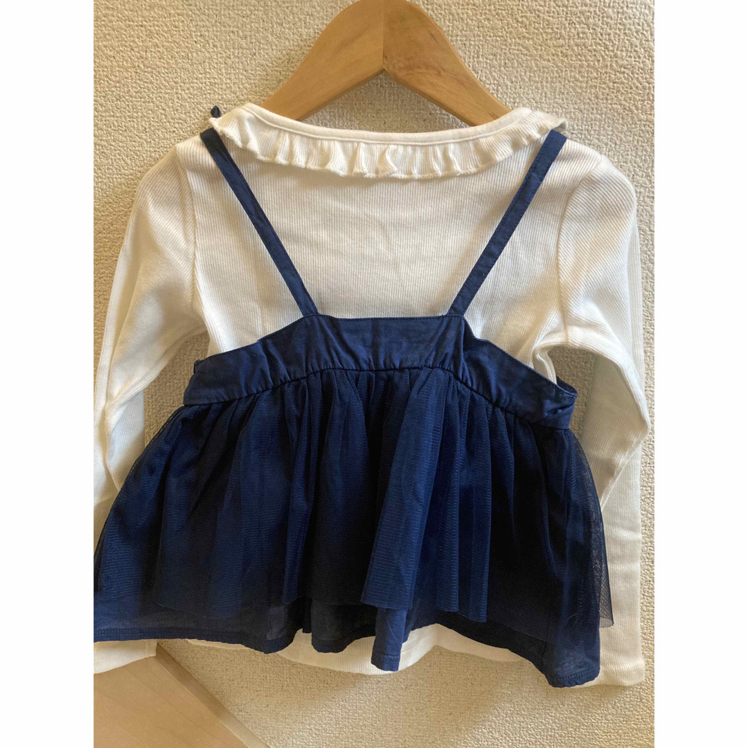 apres les cours(アプレレクール)のapres les cours チュールキャミビスチェ 110cm キッズ/ベビー/マタニティのキッズ服女の子用(90cm~)(その他)の商品写真