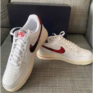 ナイキ(NIKE)の新品　NIKE エアーフォース1Low'07 LV8 "プレイド" 27.0cm(スニーカー)