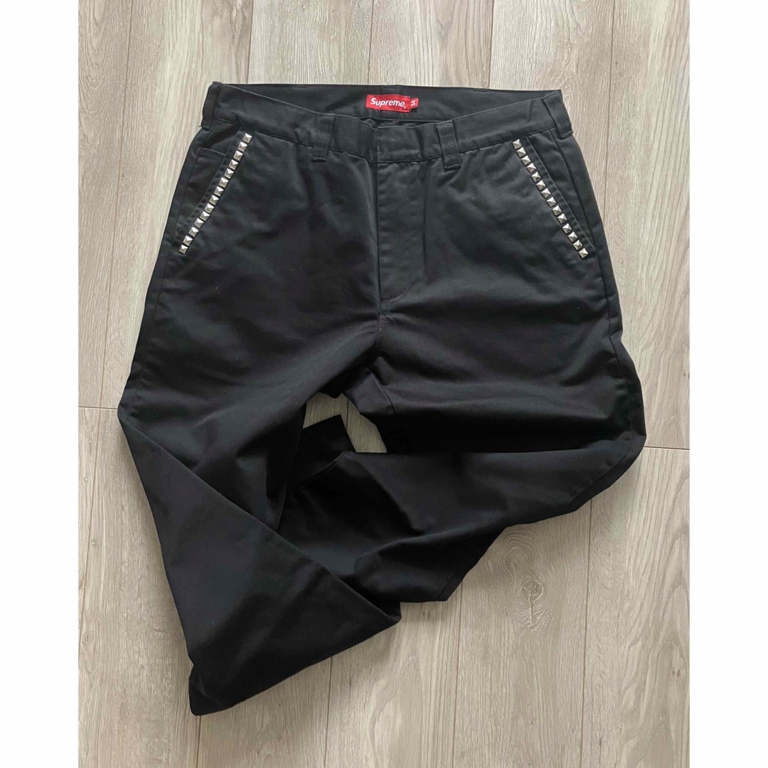 Supreme(シュプリーム)のSupreme studded work pant 34 メンズのパンツ(ワークパンツ/カーゴパンツ)の商品写真