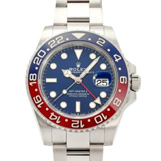 ロレックス(ROLEX)のロレックス ROLEX GMTマスターII 126719BLRO ミッドナイトブルー/ドット文字盤 中古 腕時計 メンズ(腕時計(アナログ))