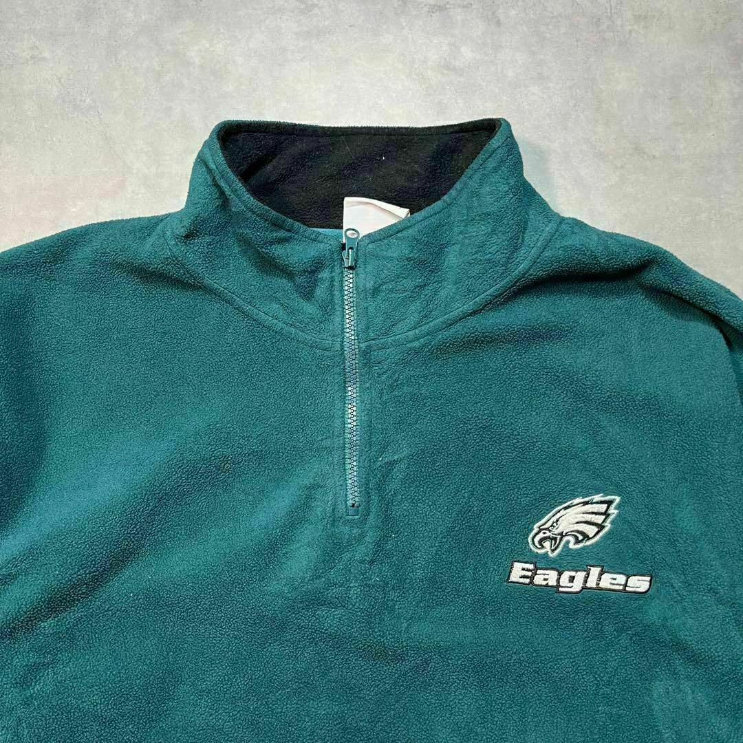 【NFL】フィラデルフィアイーグルス プルオーバーフリース アメフト古着 メンズのトップス(スウェット)の商品写真