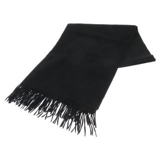 オーラリー(AURALEE)のAURALEE オーラリー CASHMERE NARROW STOLE カシミアナローストール ブラック A8AM01CM(ストール)