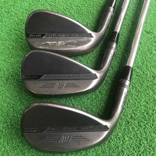 タイトリスト(Titleist)のタイトリスト  ボーケイSM8 ジェットブラック　 レフトハンドモデル 3本組(クラブ)