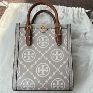 トリーバーチ(Tory Burch)の【Tory Burch】Tモノグラム　エンボス　ミニトート(ショルダーバッグ)