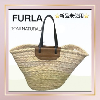 Furla - 【新品未使用】⭐️フルラ FURLA⭐️ かごバッグ メラヴィリア ラージ