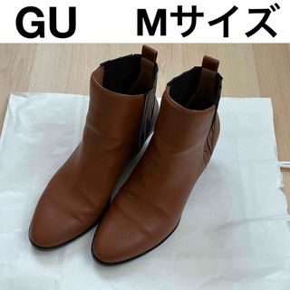 GU - GU ジーユー ウエスタンヒールブーツ 