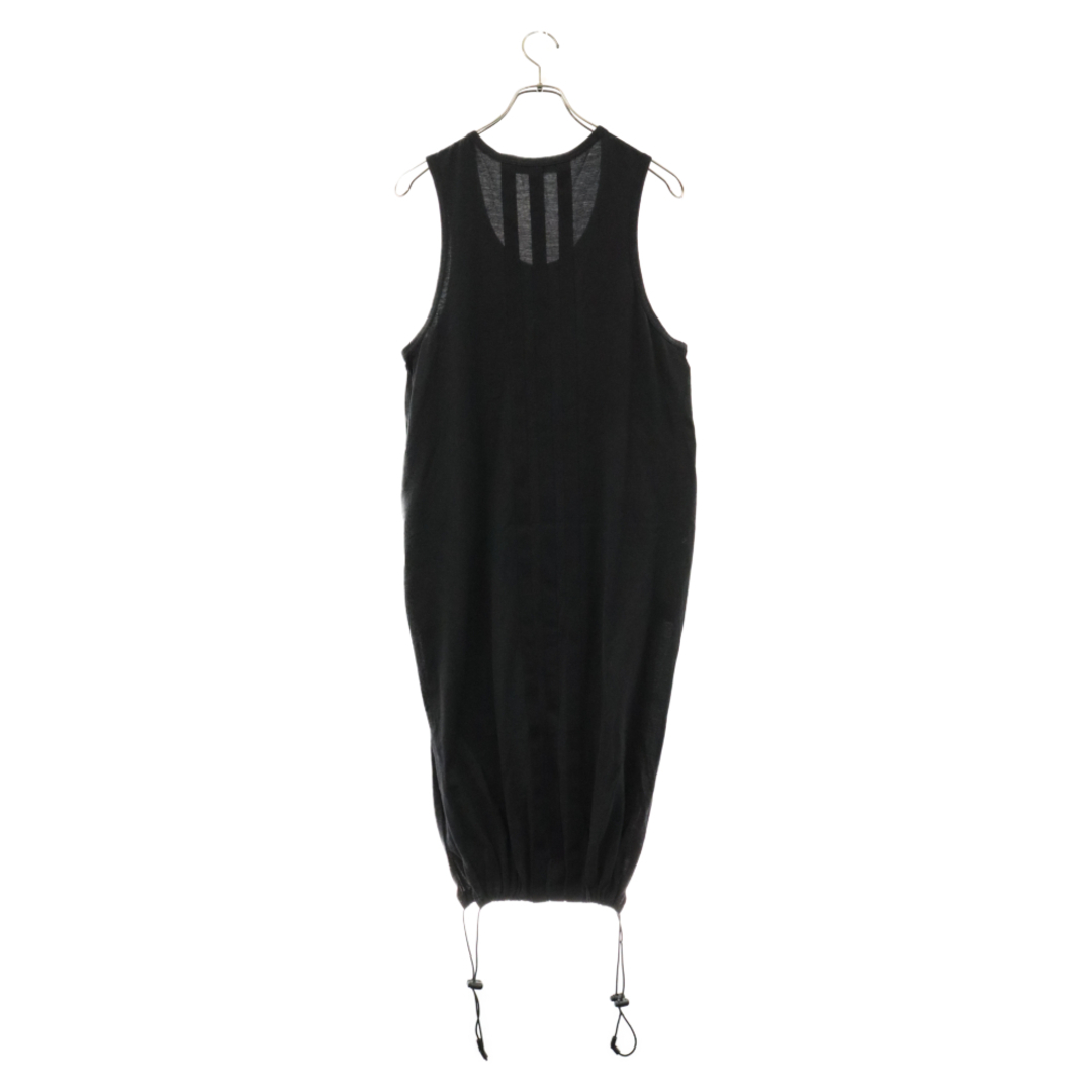 Y-3(ワイスリー)のY-3 ワイスリー 19SS Drawstring Long Tank Top DY7176 ドローストリング ロングタンクトップ ブラック メンズのトップス(タンクトップ)の商品写真