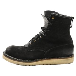 WHITE'S BOOTS ホワイツブーツ SMOKE JUMPER スモークジャンパー ロガー スエード レースアップ ブーツ ブラック(ブーツ)