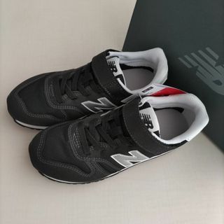 ニューバランス(New Balance)の23cm◆ニューバランス・キッズスニーカー　YV373　黒　ジュニア(スニーカー)