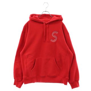 シュプリーム(Supreme)のSUPREME シュプリーム 20AW S Logo Hooded Sweatshirt エスロゴ スウェットパーカー レッド(パーカー)