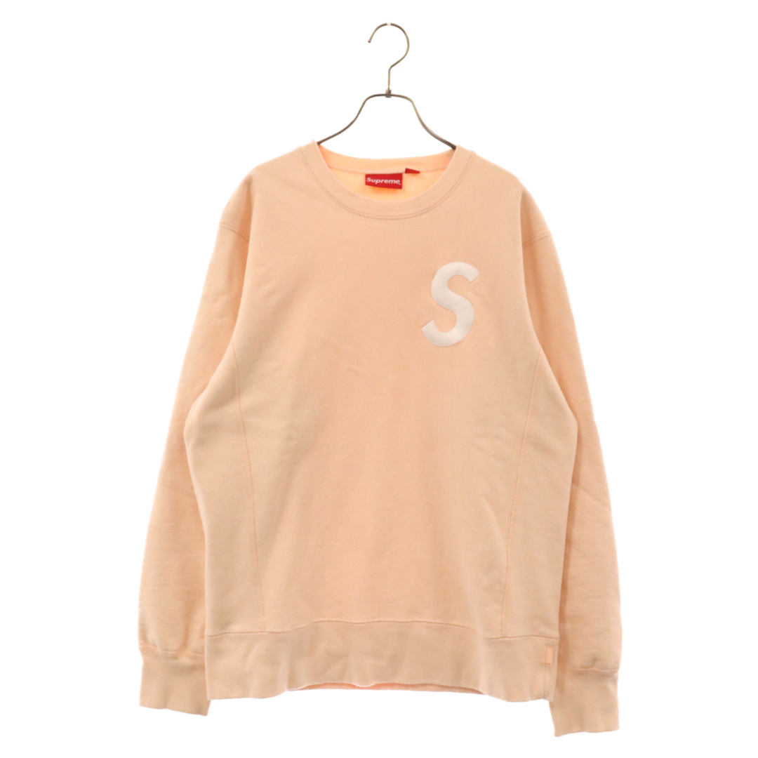 Supreme(シュプリーム)のSUPREME シュプリーム 16AW S LOGO Creneck Sweatshirt Sロゴ クルーネック スウェットトレーナー ピンク メンズのトップス(スウェット)の商品写真